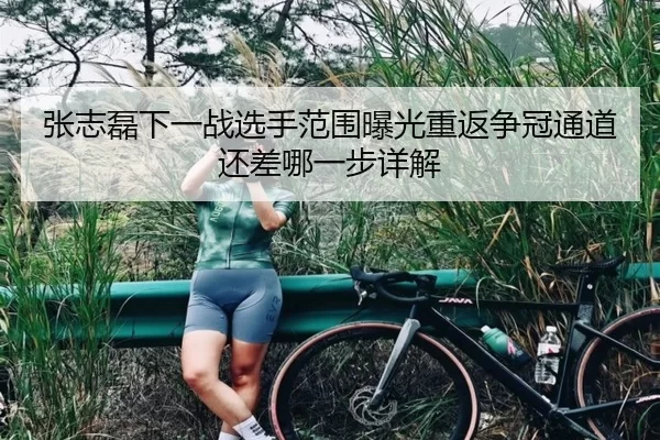 张志磊下一战选手范围曝光重返争冠通道还差哪一步详解